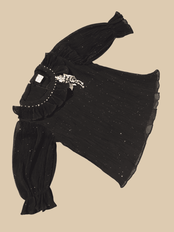 Elegant Partywear Girls' Top & Skirt Set  D.8.1113 B.3693