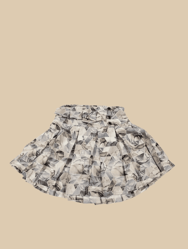 Elegant Partywear Girls' Top & Skirt Set  D.8.1113 B.3693