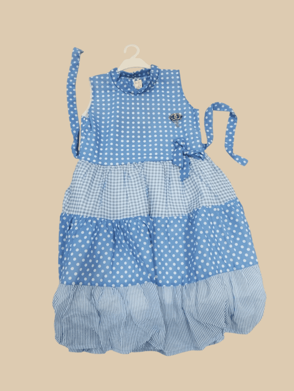 Abstract Tribal Print Cotton Frock D.24.MD491D B.1617