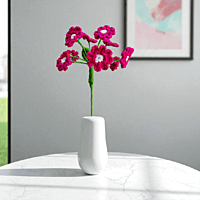 Vertical Blossom Flower Stem