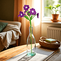 Vertical Blossom Flower Stem