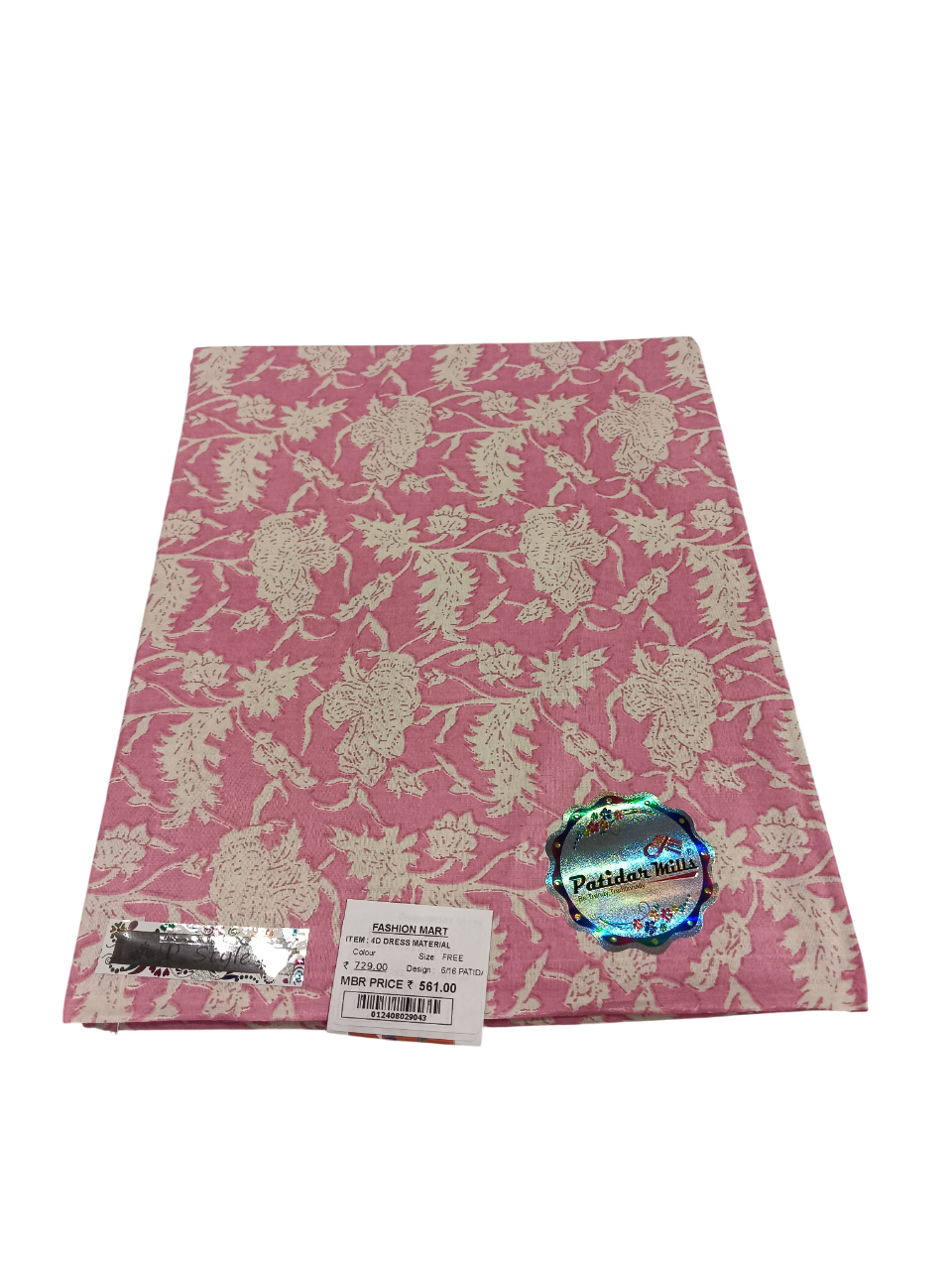 Women's Cotton Printed Dress Materials (Unstitched) D.6/16