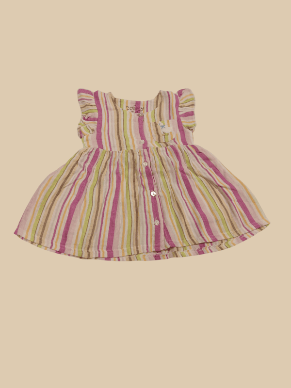 Baby Girl Cotton Frock with Matching Bloomer mj D.24.930