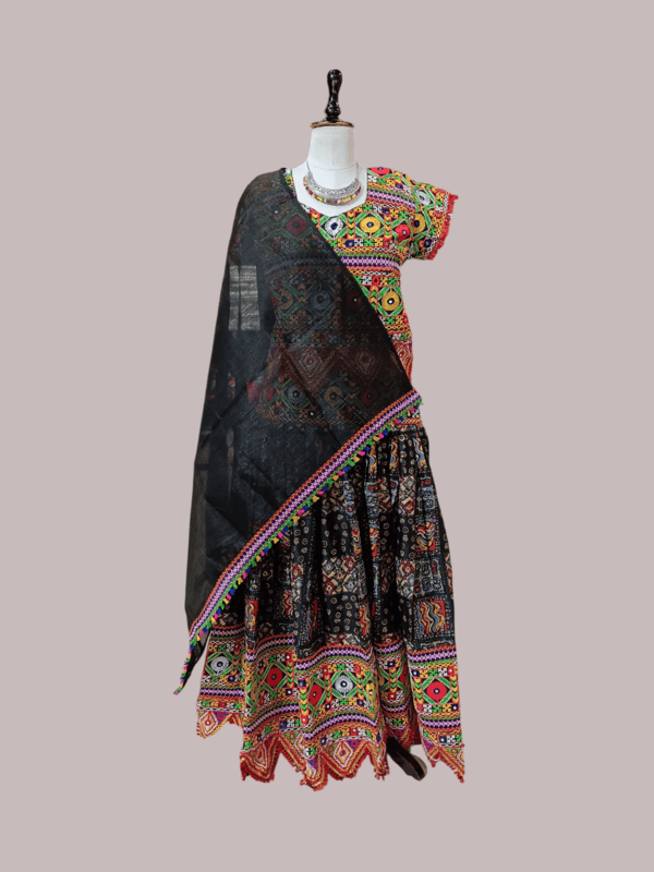 Premium Navratri Special Kutchi Embroidered Chaniya Choli Set D.2/4