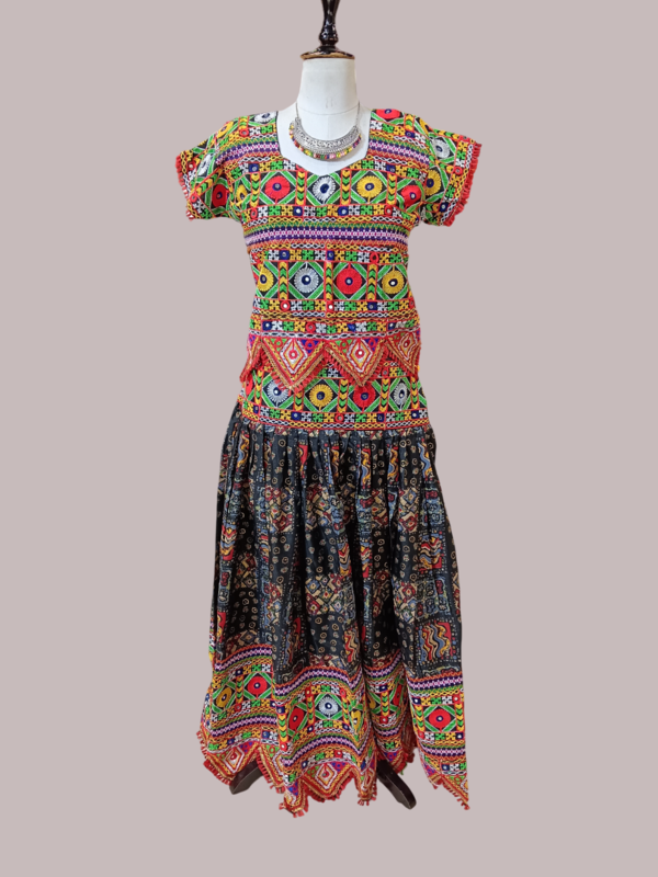 Premium Navratri Special Kutchi Embroidered Chaniya Choli Set D.2/4