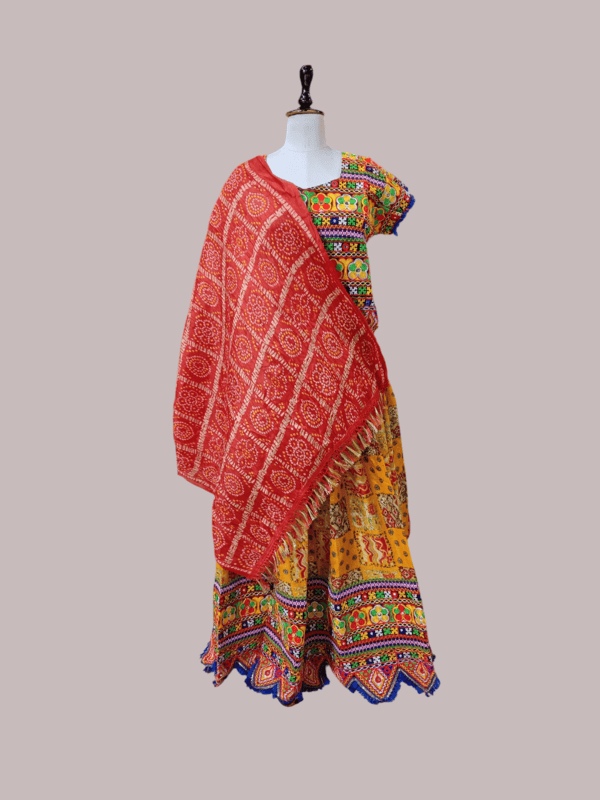 Premium Navratri Special Kutchi Embroidered Chaniya Choli Set D.2/4