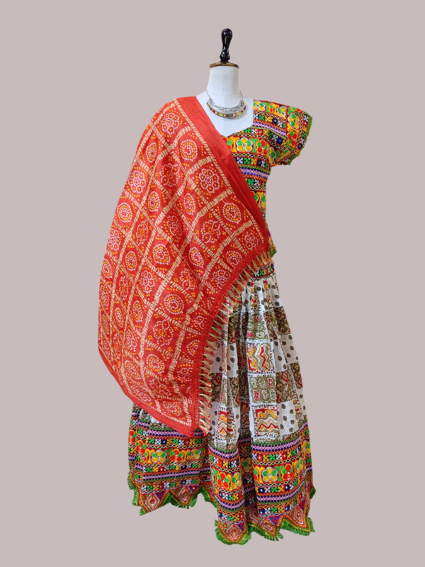 Premium Navratri Special Kutchi Embroidered Chaniya Choli Set D.2/4