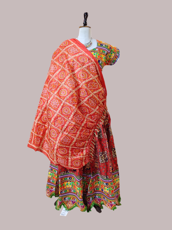 Premium Navratri Special Kutchi Embroidered Chaniya Choli Set D.2/4