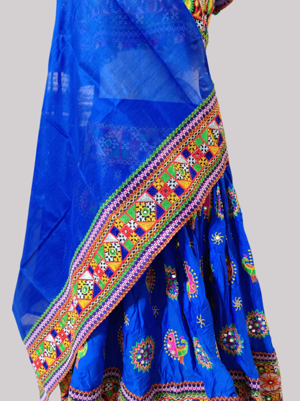 Premium Navratri Kutchi Embroidered Chaniya Choli Set D.More choli