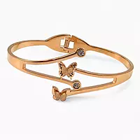 Waterproof Butterfly Bracelet | Anti-Tarnish Stainless Steel Jewelry for Women
