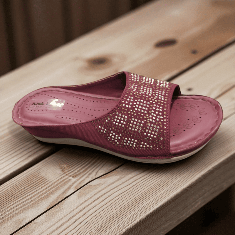 Shiny Stone Work Ladies Sleeper | Stylish & Comfortable Daily Wear