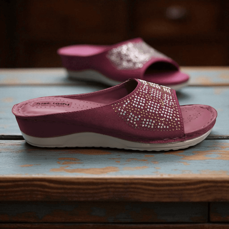 Shiny Stone Work Ladies Sleeper | Stylish & Comfortable Daily Wear