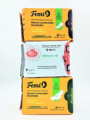 Sanitary Napkin - Femi Anion Pack
