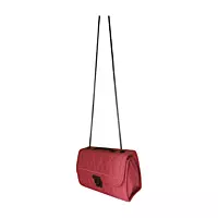 Chic quilted pink handbag