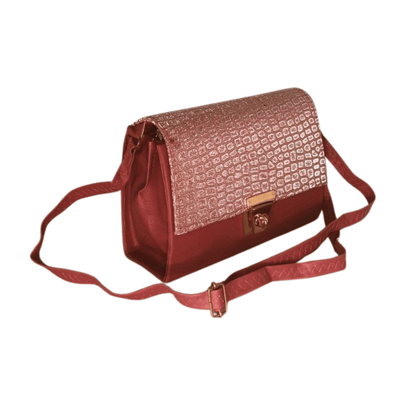 Blush Quilted Chain Shoulder Bag