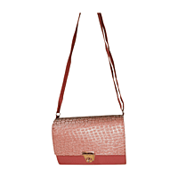 Blush Quilted Chain Shoulder Bag