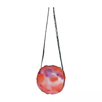 Rainbow Smiley Plush Crossbody Bag