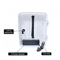 PVC Waterproof Cabinet Box (4+8 Ch)