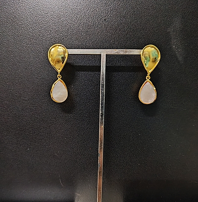 Earring Pearl Gold
