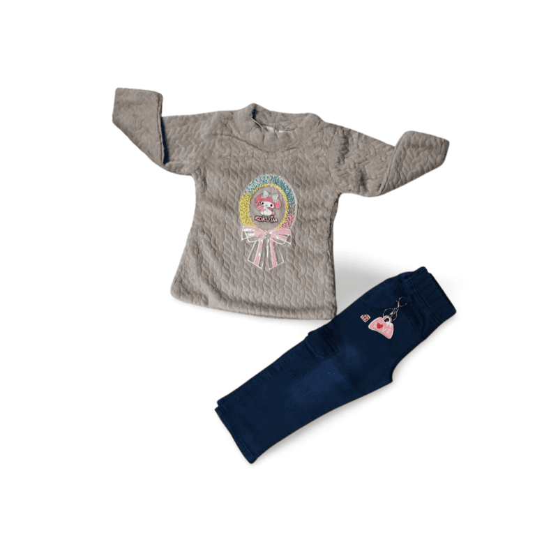 Girls Quilted Top and Pant Set