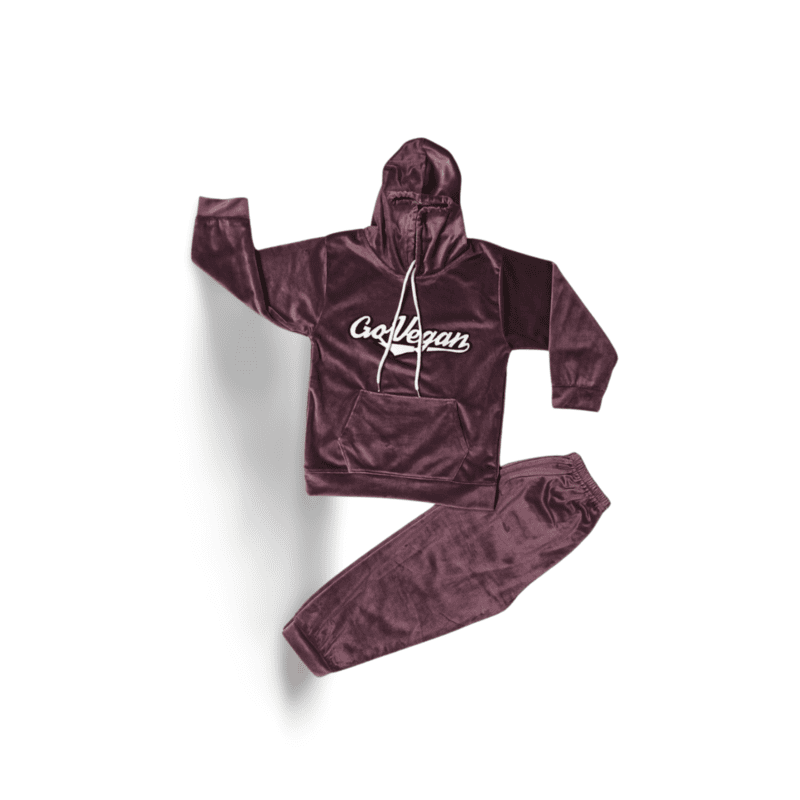 Unisex Velvet Hoodie and Jogger Set