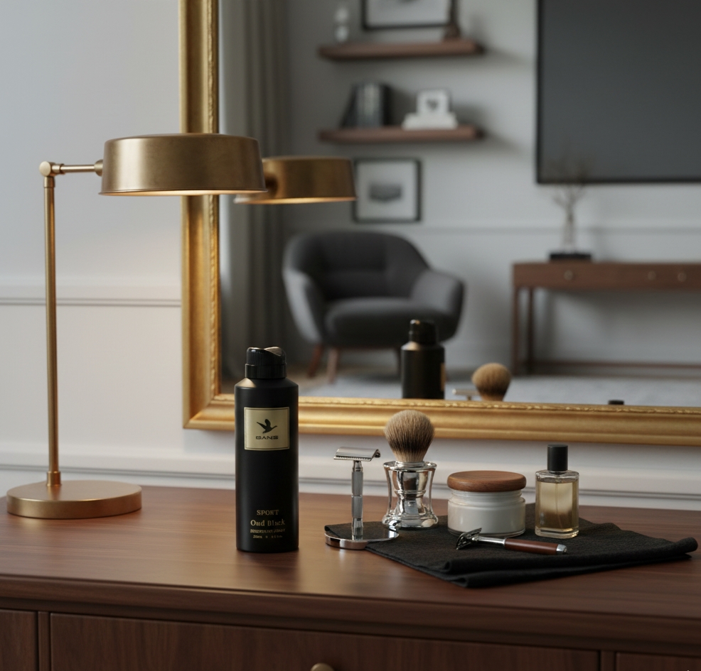 GANS SPORT Deodorant 200ml - Oud Black Scent