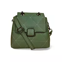 Quilted Crossbody Bag with Adjustable Strap
