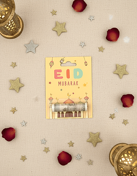 Pastel Eid Mubarak Money Holders (pack of 3)