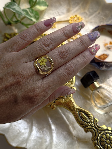 Sunflower Bloom Ring