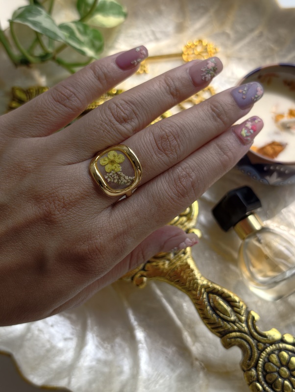 Sunflower Bloom Ring