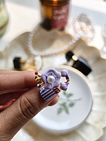 Lavender Bloom Ring