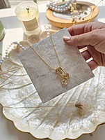 Golden Love Charm Necklace