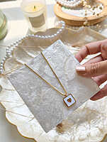 Ivory Heart Pendant Necklace