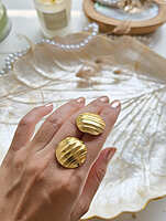 Golden Blush Earrings