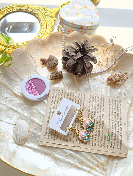 Rosé Garden Earrings