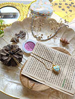 Bluebell Heart Necklace