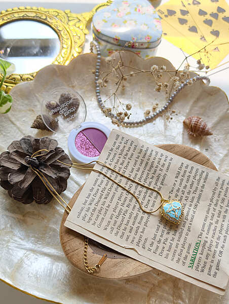 Bluebell Heart Necklace