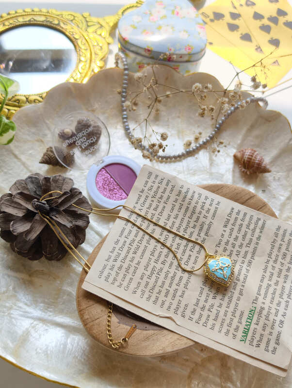 Bluebell Heart Necklace