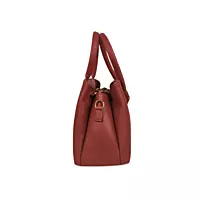 Classic Gold Textured Handbag with Dual Handles