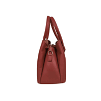 Classic Gold Textured Handbag with Dual Handles