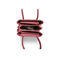 Classic Gold Textured Handbag with Dual Handles