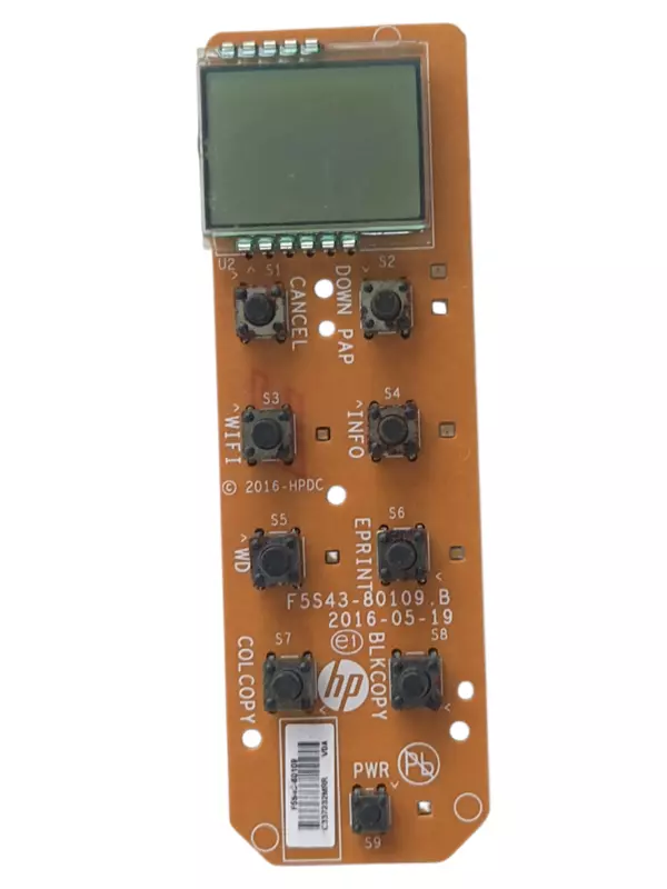 Control Panel PCB For HP DeskJet 5820 Printer