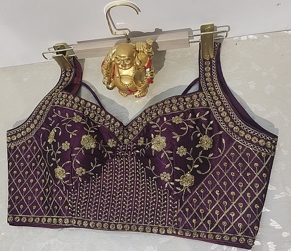 Zari Work Readymade Blouse