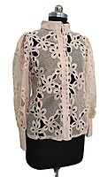 Stylish floral lace top