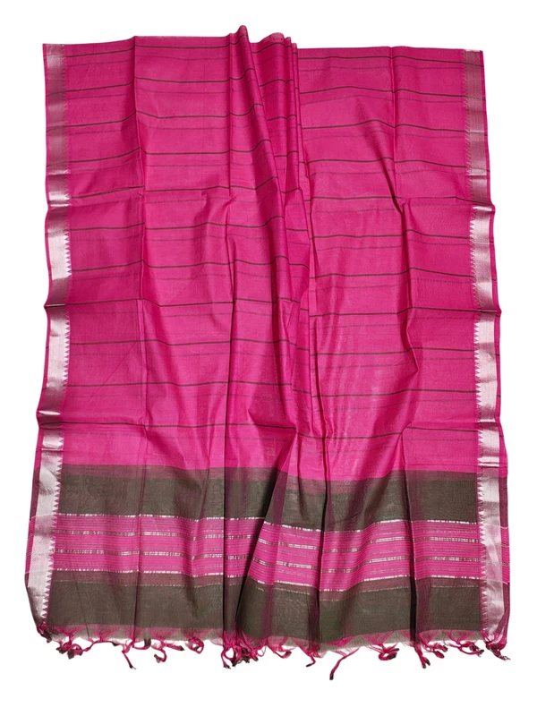 Dark Green Mangalagiri Cotton Dress Materials for Women