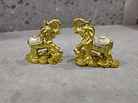 Feng Shui Golden Elephant Statue