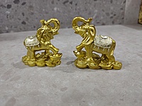 Feng Shui Golden Elephant Statue