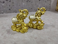 Feng Shui Golden Elephant Statue