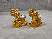 Feng Shui Golden Elephant Statue-01