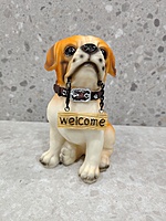 Cute Dog Welcome Showpiece 01